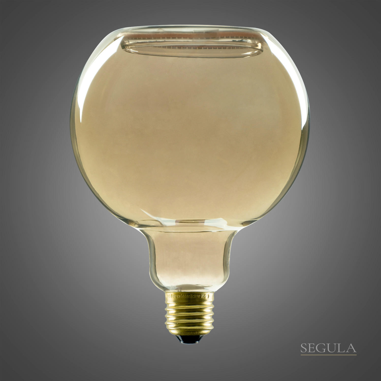 LED-FILAMENT-LEUCHTMITTEL E27 6 W 220 lm  - Grau, Basics, Glas (12.5/16.5cm)