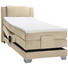 BOXSPRINGBETT 100/200 cm in Hellbraun - Hellbraun/Silberfarben, KONVENTIONELL, Kunststoff/Textil (100/200cm) - Esposa BOXSPRINGBETT 100/200 cm in Hellbraun - Hellbraun/Silberfarben, KONVENTIONELL, Kunststoff/Textil (100/200cm) - Esposa