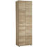 GARDEROBENSCHRANK 65/200/40 cm - Edelstahlfarben/Eichefarben, Natur, Holzwerkstoff/Metall (65/200/40cm) GARDEROBENSCHRANK 65/200/40 cm - Edelstahlfarben/Eichefarben, Natur, Holzwerkstoff/Metall (65/200/40cm)