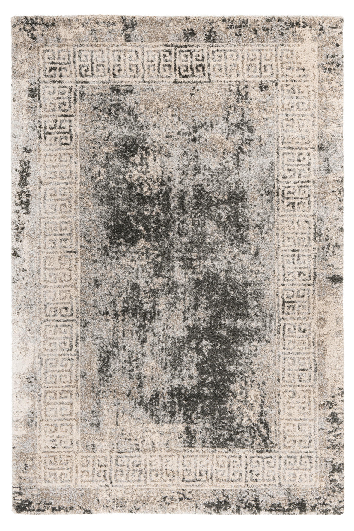 In- und Outdoorteppich 80/150 cm  - Hellgrau/Grau, Design, Textil (80/150cm) - Novel