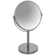 KOSMETIKSPIEGEL - Klar/Silberfarben, Basics, Metall (17/27cm) - Spirella