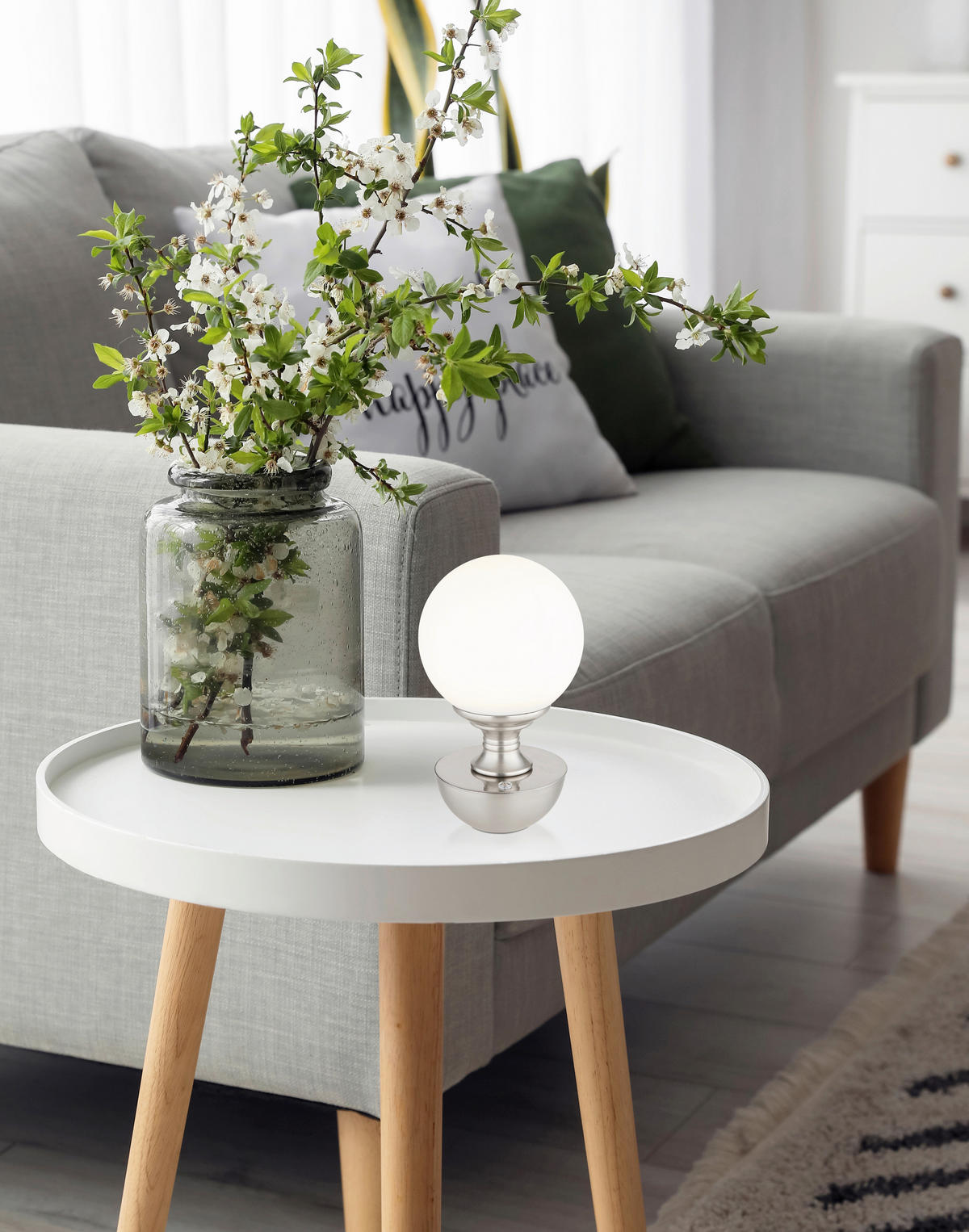 STOLNÍ LAMPA NA BATERIE, 12/21 cm  - Konvenční (12/21cm) - Globo