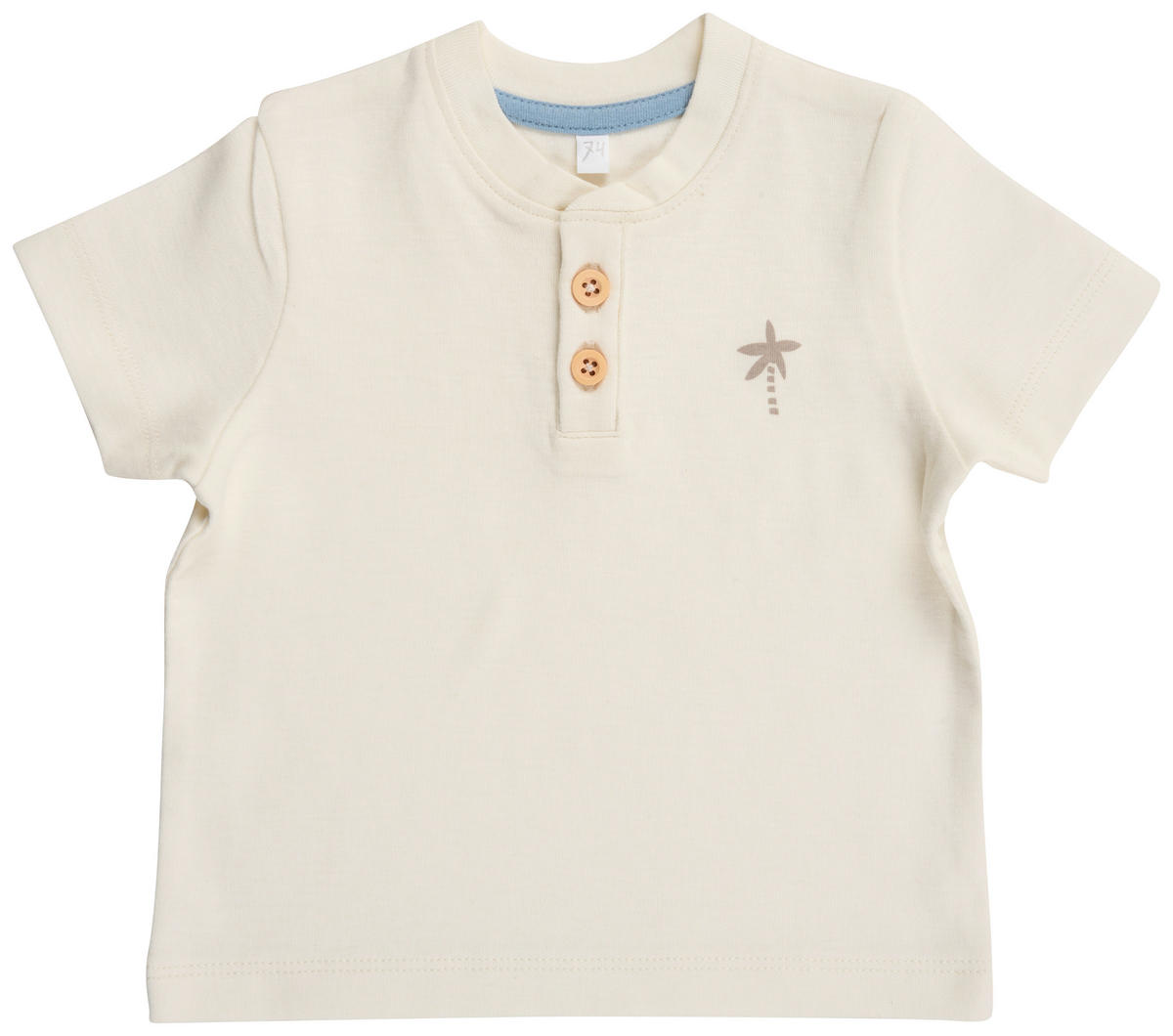 BABYTRÖJA TIMMY BLUE  - vit, Basics, textil (62null) - Patinio
