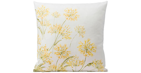 ZIERKISSEN  50/50 cm   - Hellgelb, Basics, Textil (50/50cm) - Novel