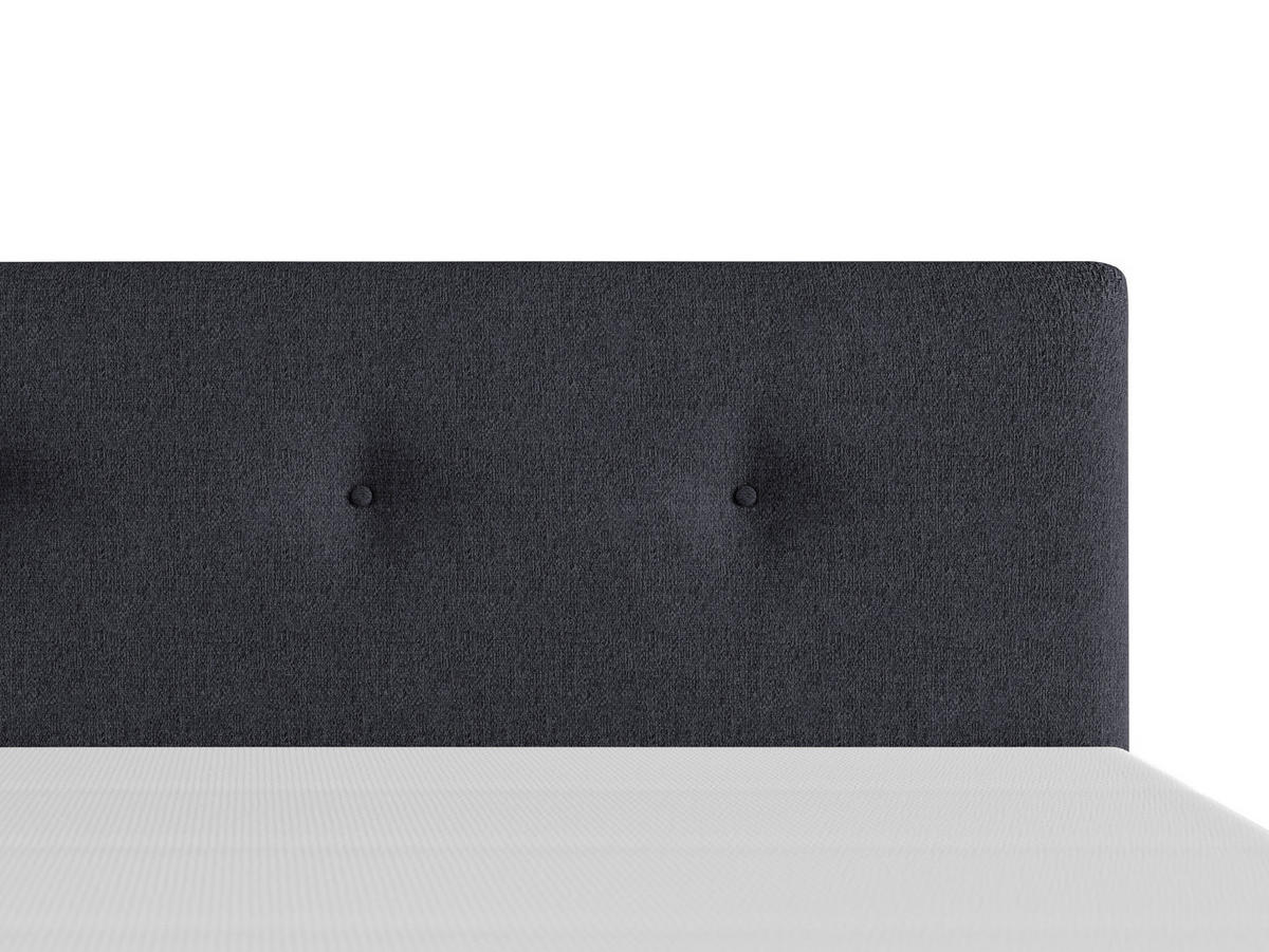 BOXSPRINGBETT 120/200 cm  in Anthrazit  - Anthrazit/Schwarz, MODERN, Karton/Holz (120/200cm) - MID.YOU