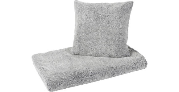 FELLKISSEN 50/50 cm - Grau, KONVENTIONELL, Textil (50/50cm) - Novel