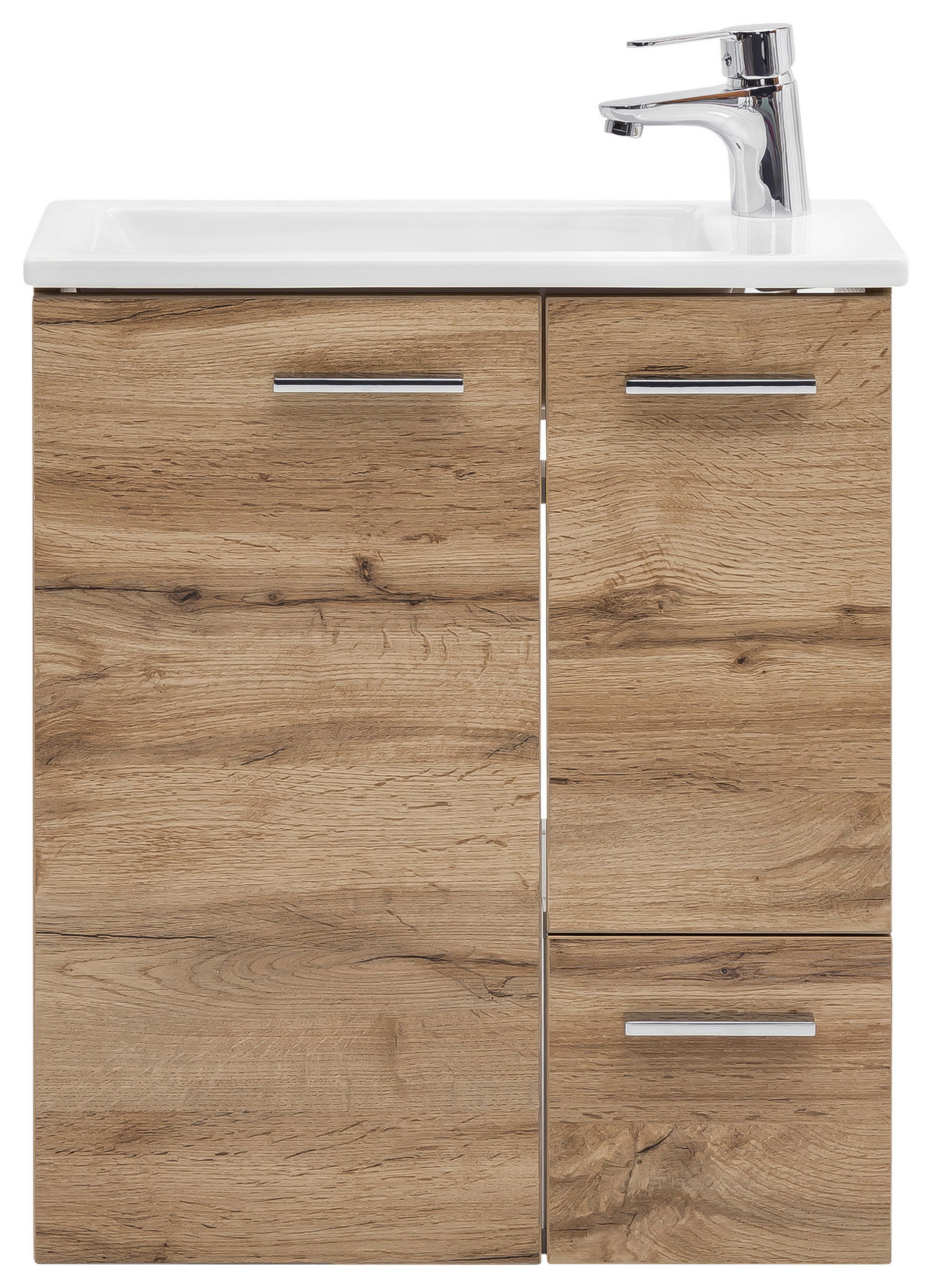 Waschtischkombi Matteo B: Ca. 50 Cm Eiche Dekor