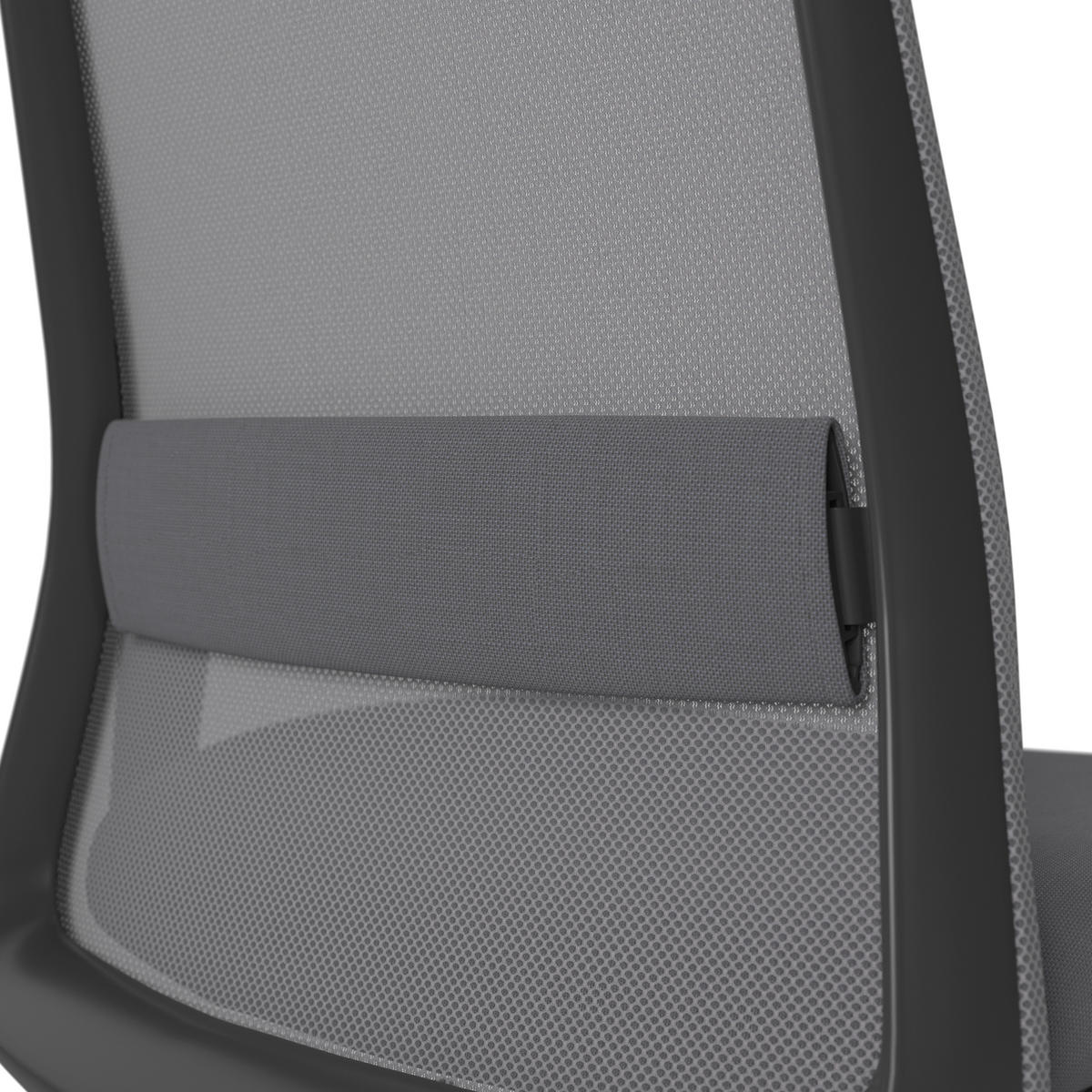 DREHSTUHL Grau, Schwarz, Dunkelgrau  - Dunkelgrau/Schwarz, MODERN, Kunststoff/Textil (70/103-115/70cm)