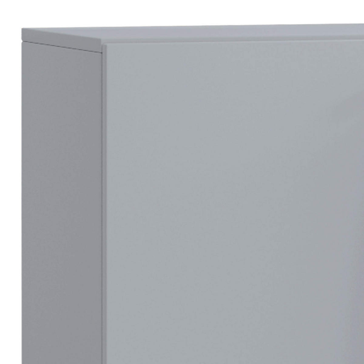 AKTENSCHRANK 70/74/39 cm  - Grau, Basics, Holzwerkstoff (70/74/39cm) - MID.YOU