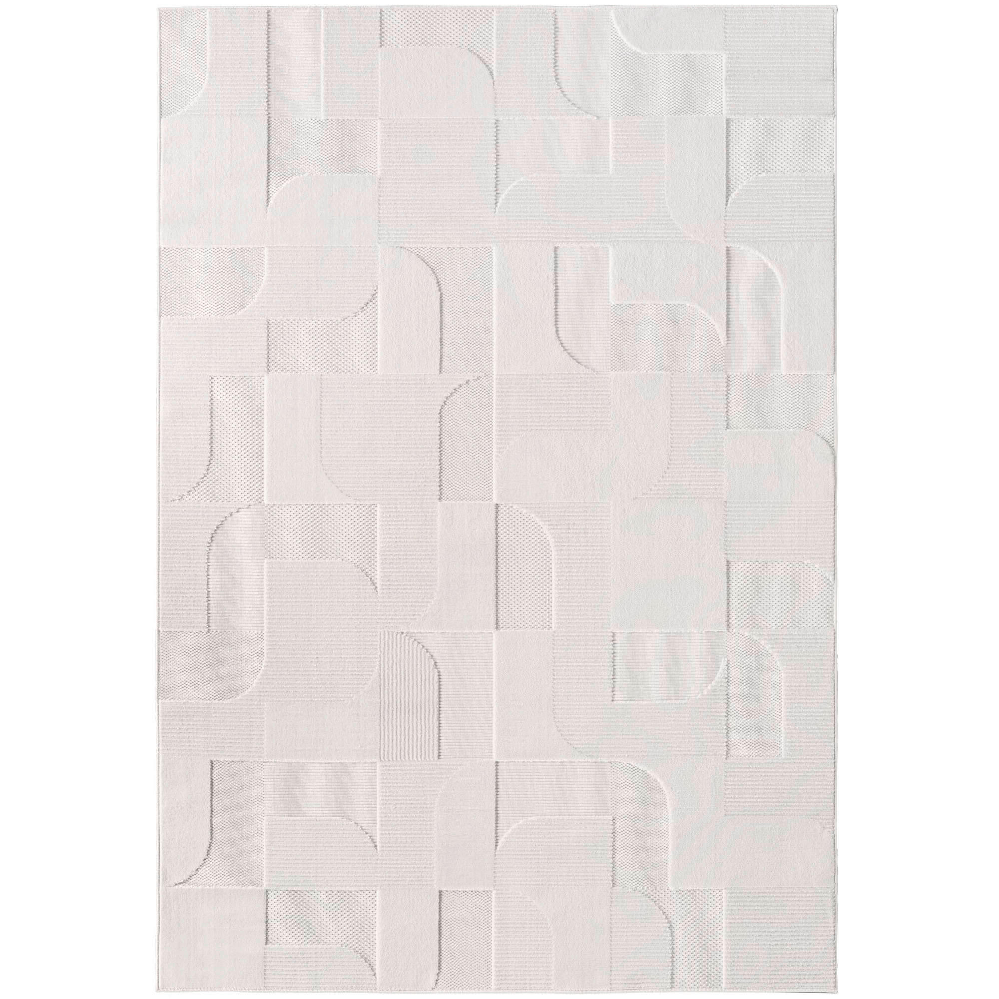 FLACHWEBETEPPICH 240/340 cm Doha Creme  - Creme, Design, Textil (240/340cm)