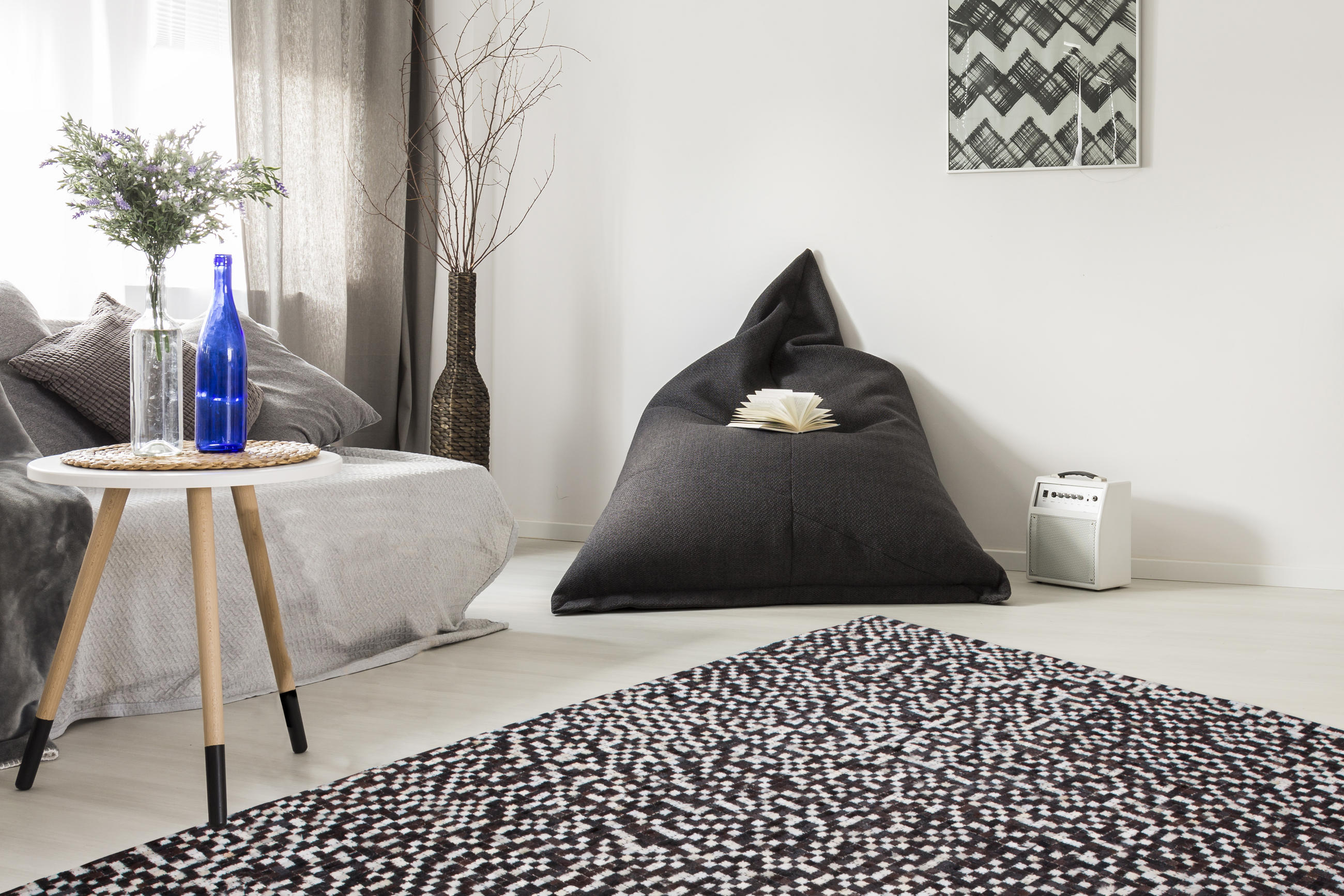 KOŽNI TEPIH 90/160 cm   smeđa  Patchwork  - smeđa, Natur, koža/tekstil (90/160cm)