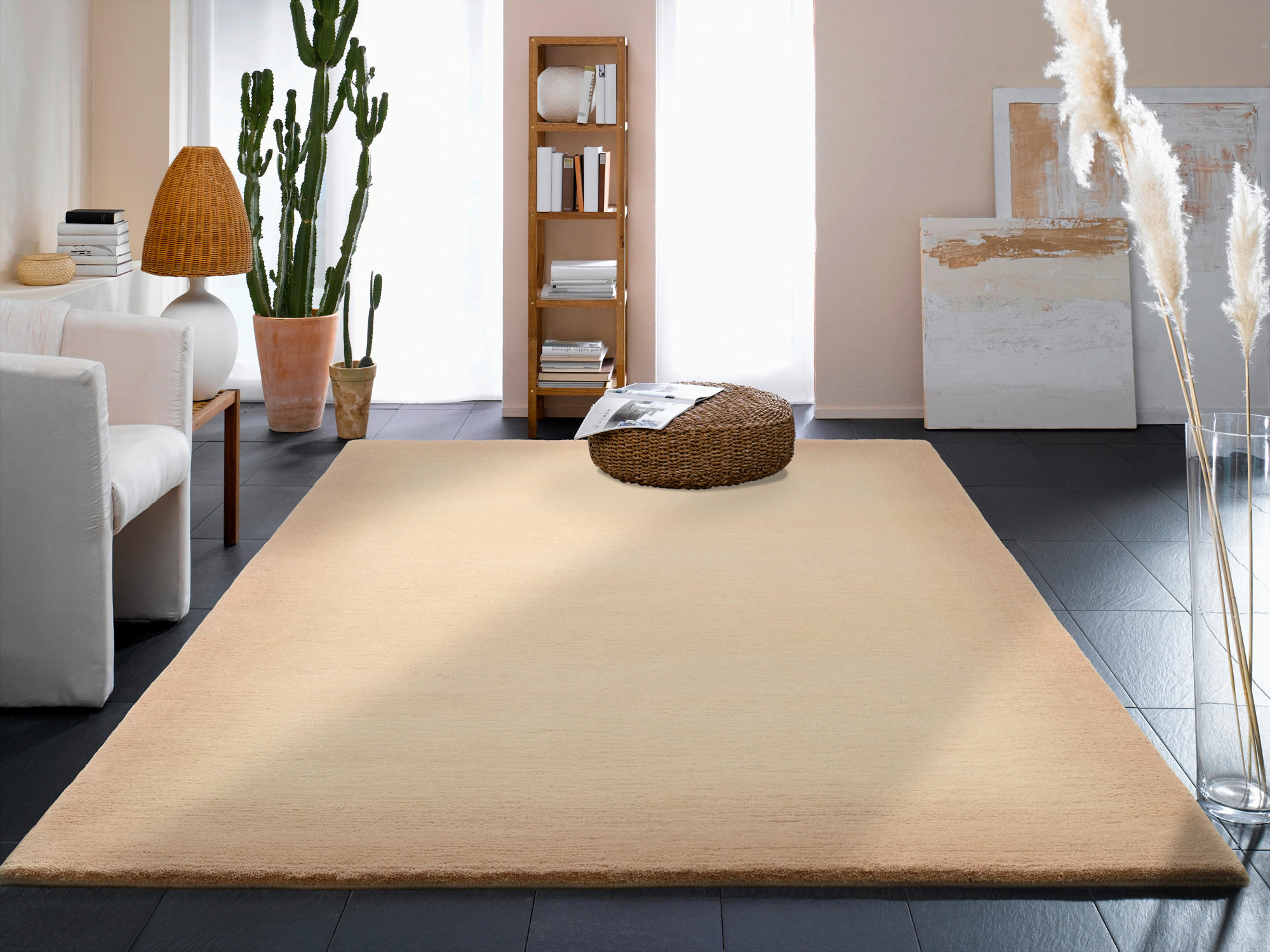 WOLLTEPPICH 250/300 cm Beige  - Beige, Basics, Textil (250/300cm) - Cazaris