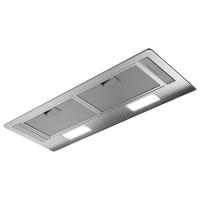 DUNSTABZUGSHAUBE Era C  - Edelstahlfarben, Metall (53,5/30/17cm) - HKT