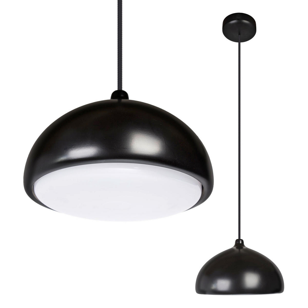 ZÁVĚSNÉ SVÍTIDLO, 22.5/90-140 cm  - černá, Design, dřevo (22.5/90-140cm)