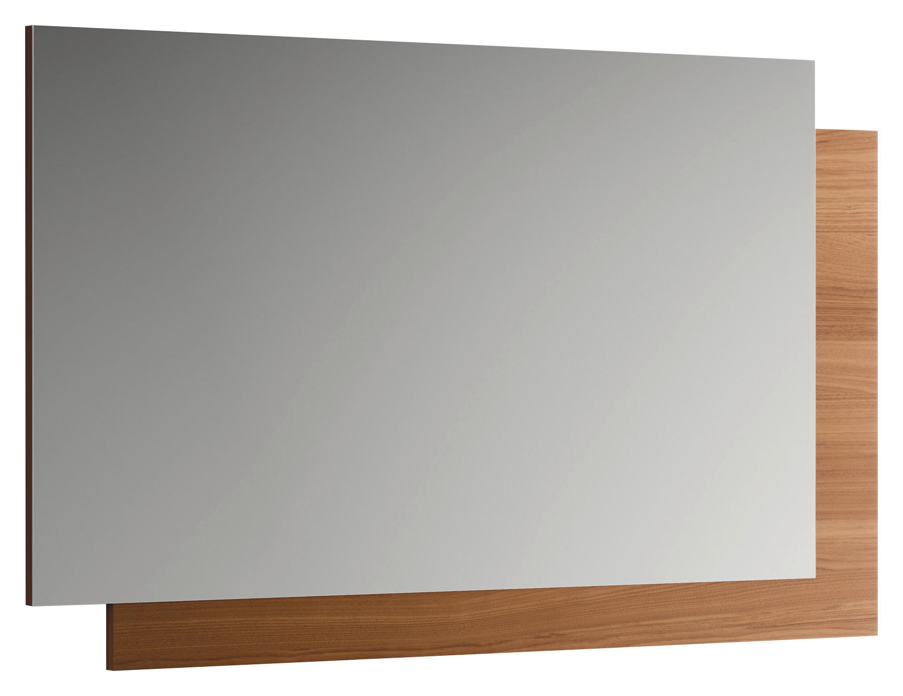 TÜKÖR    - diószínű, Modern, faalapú anyag (140/85/2,5cm) - Novel