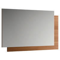 TÜKÖR    - diószínű, Modern, faalapú anyag (140/85/2,5cm) - Novel