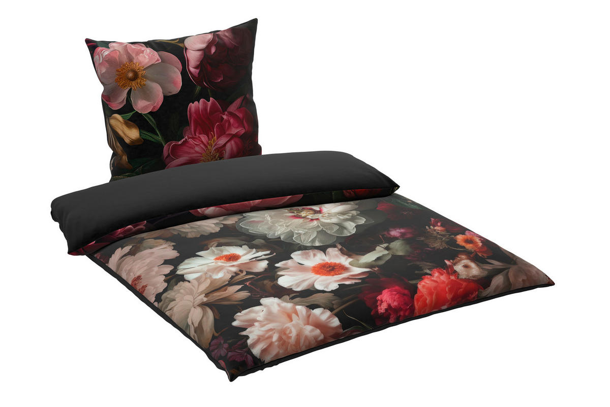 WENDEBETTWÄSCHE 2-teilig Satin 135/200 cm  - Multicolor, Textil (135/200cm) - Novel