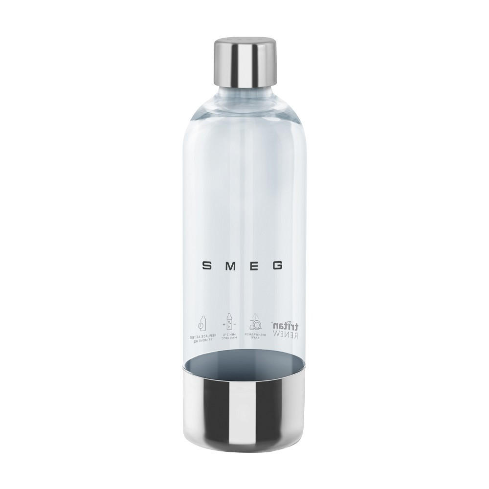 WASSERSPRUDLER-FLASCHE COLLEZIONE  - Transparent, Basics, Kunststoff (0,8l) - SMEG