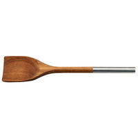 OBRAČALKA          30 cm           - barve nerjavečega jekla/barve akacije, Basics, kovina/les (30cm) - Kesper