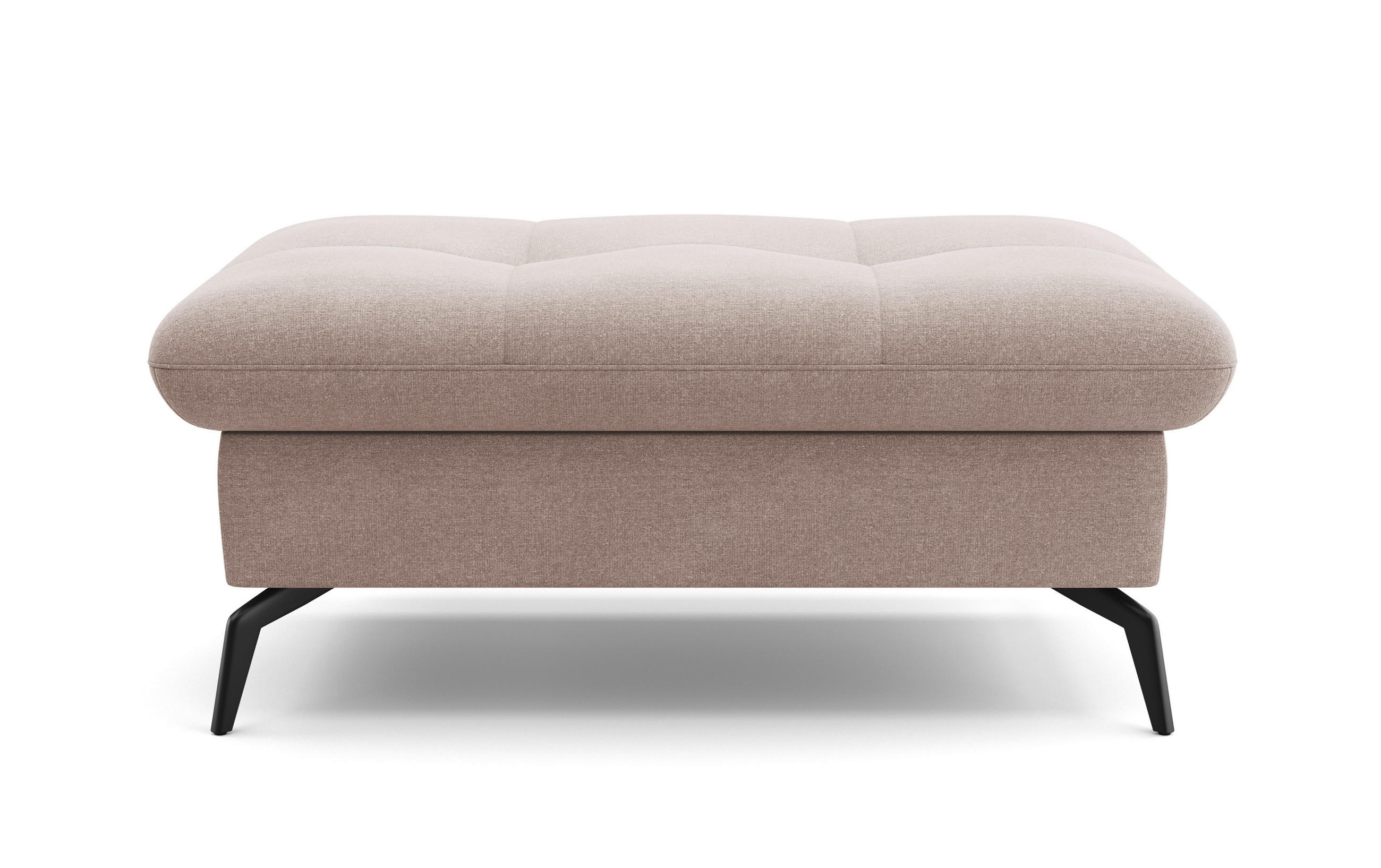 Thumbnail - Sit & More Hocker, Greige, Textil, Füllung: Schaumstoff, rechteckig, 102x47x69 cm, Goldenes M, Oeko-Tex® Standard 100, M...