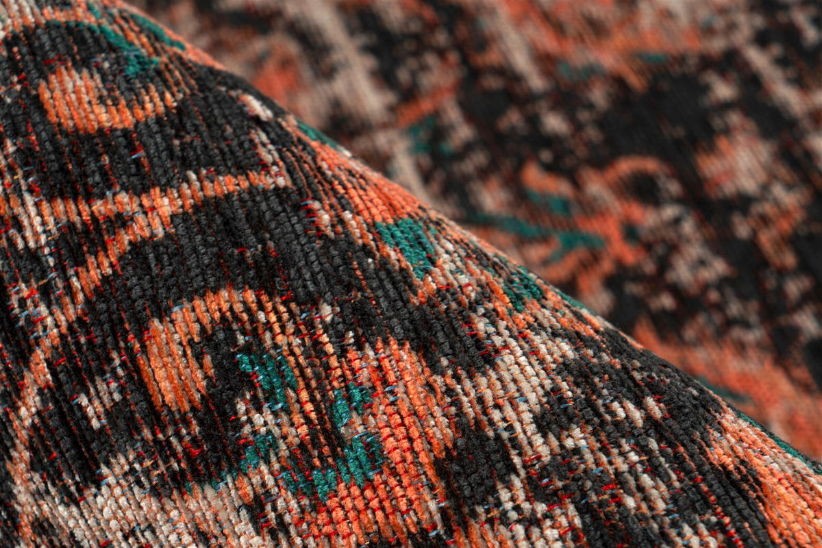 TEPPICH 120/180 cm Charme 225 Multi / Rot Multicolor, Rot  - Rot/Multicolor, KONVENTIONELL, Textil (120/180cm)