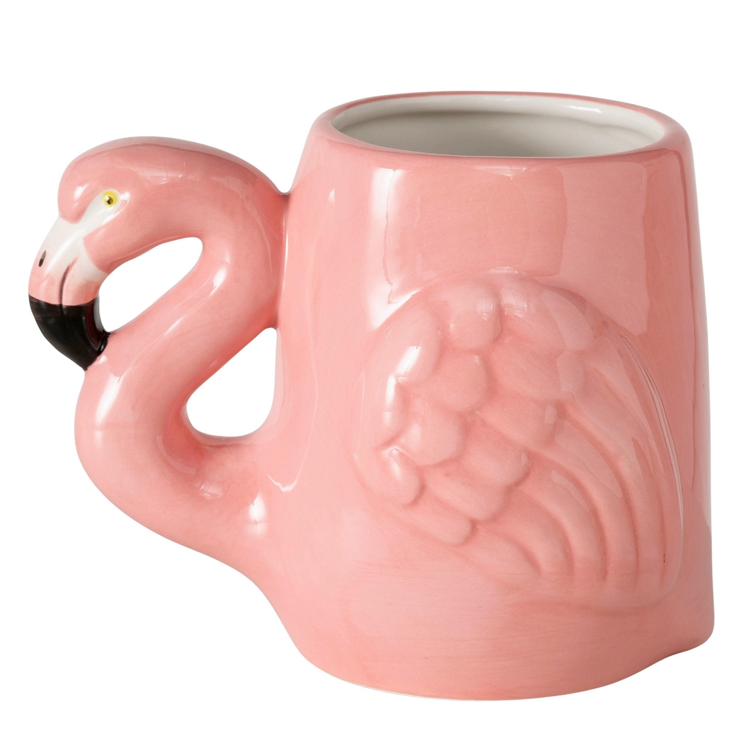 JUMBOTASSE 500 ml  - Hellrosa, Basics, Keramik (15/10/12cm) - Boltze Home