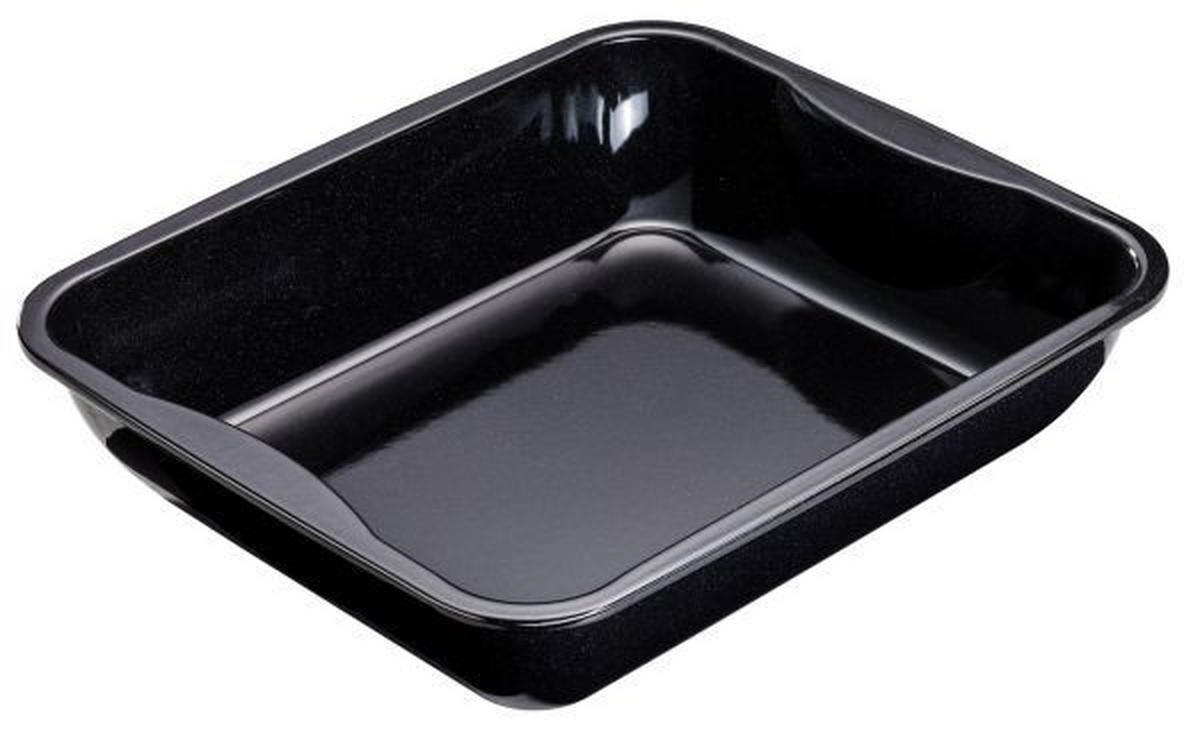 BRATFORM Back-Idee  - Schwarz, Basics, Metall (40/34/8,5cm) - Dr.Oetker