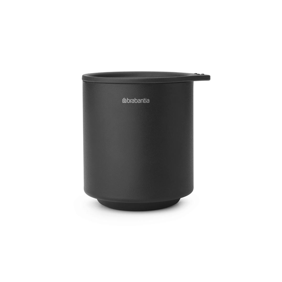 POSUDA ZA VATU siva MINDSET - siva, Basics, metal/plastika (8.1/9.5/8.1cm) - Brabantia