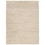 Wollteppich gewalkt  70/130 cm  Weiß   - Weiß, Basics, Textil (70/130cm) - Linea Natura