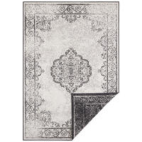OUTDOORTEPPICH 240/340 cm Twin Supreme Creme, Schwarz  - Creme/Schwarz, Design, Kunststoff (240/340cm)