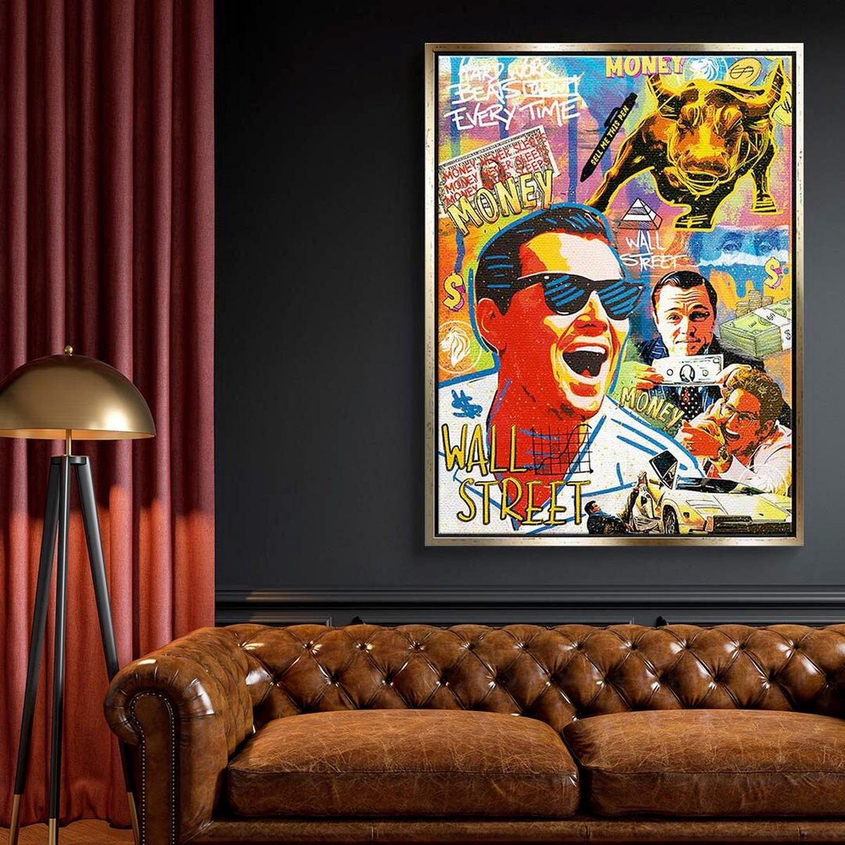 KUNSTDRUCK  - Multicolor, Basics, Holz (200x150cm)