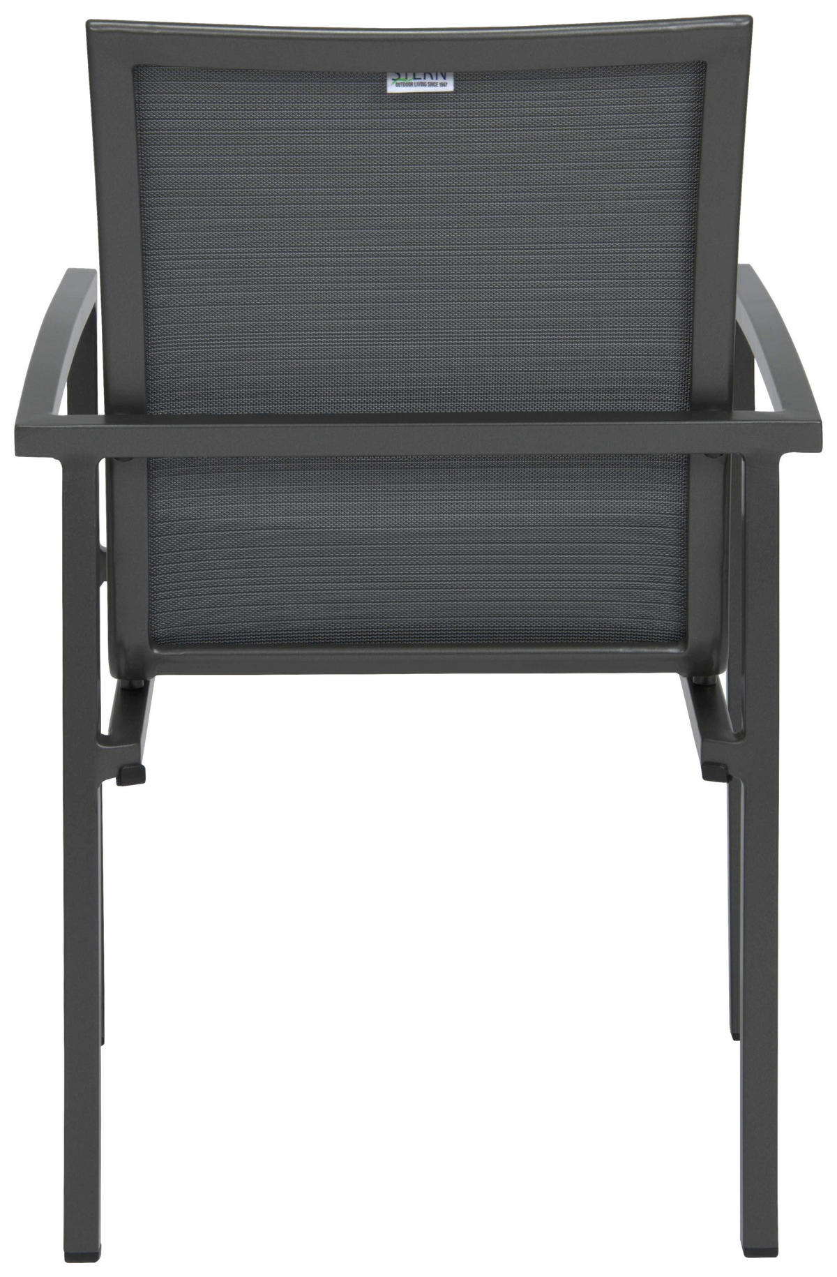STAPELSESSEL in Metall, Textil Anthrazit, Grau  - Anthrazit/Grau, Design, Textil/Metall (57,5/89/66cm) - Stern