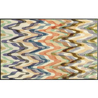 LÄUFER 75/120 cm Easy Current Beige  - Beige, Design, Kunststoff/Textil (75/120cm) - wash+dry