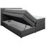 BOXSPRINGBETT 180/200 cm in Dunkelgrau - Wengefarben/Dunkelgrau, KONVENTIONELL, Holz/Textil (180/200cm) - Carryhome BOXSPRINGBETT 180/200 cm in Dunkelgrau - Wengefarben/Dunkelgrau, KONVENTIONELL, Holz/Textil (180/200cm) - Carryhome