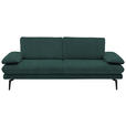 3-SITZER-SOFA Dieter Knoll in Velours Opal  - Beige/Opal, Design, Textil/Metall (222/89/104cm) - Dieter Knoll