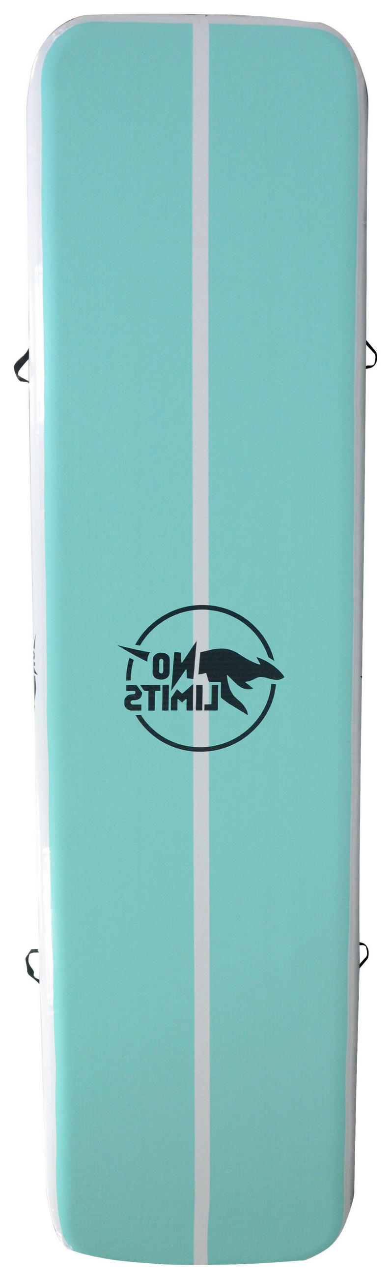 GYMNASTIKMATTE No Limits  - Blau/Weiß, KONVENTIONELL, Kunststoff (400/100/20cm) - Atrigo