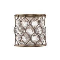 WANDLEUCHTE - Silberfarben, Konventionell, Metall (20.3 /20.3 /11.4cm) - Elstead Lighting