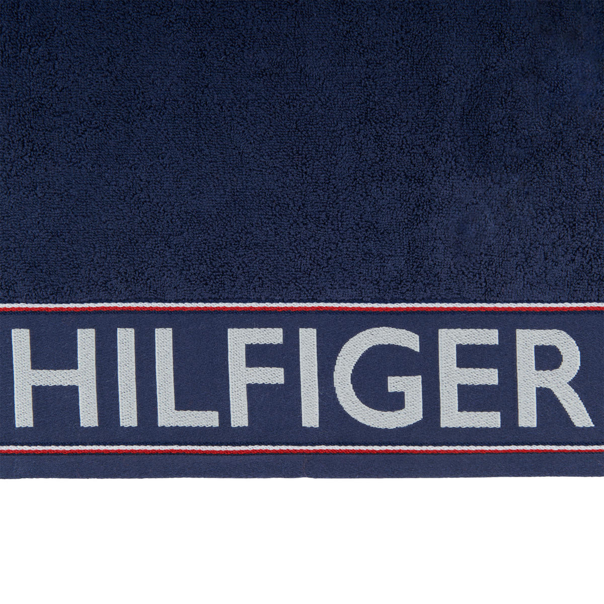 DUSCHTUCH Degree 70/130 cm  - Dunkelblau, Basics, Textil (70/130cm) - Tommy Hilfiger