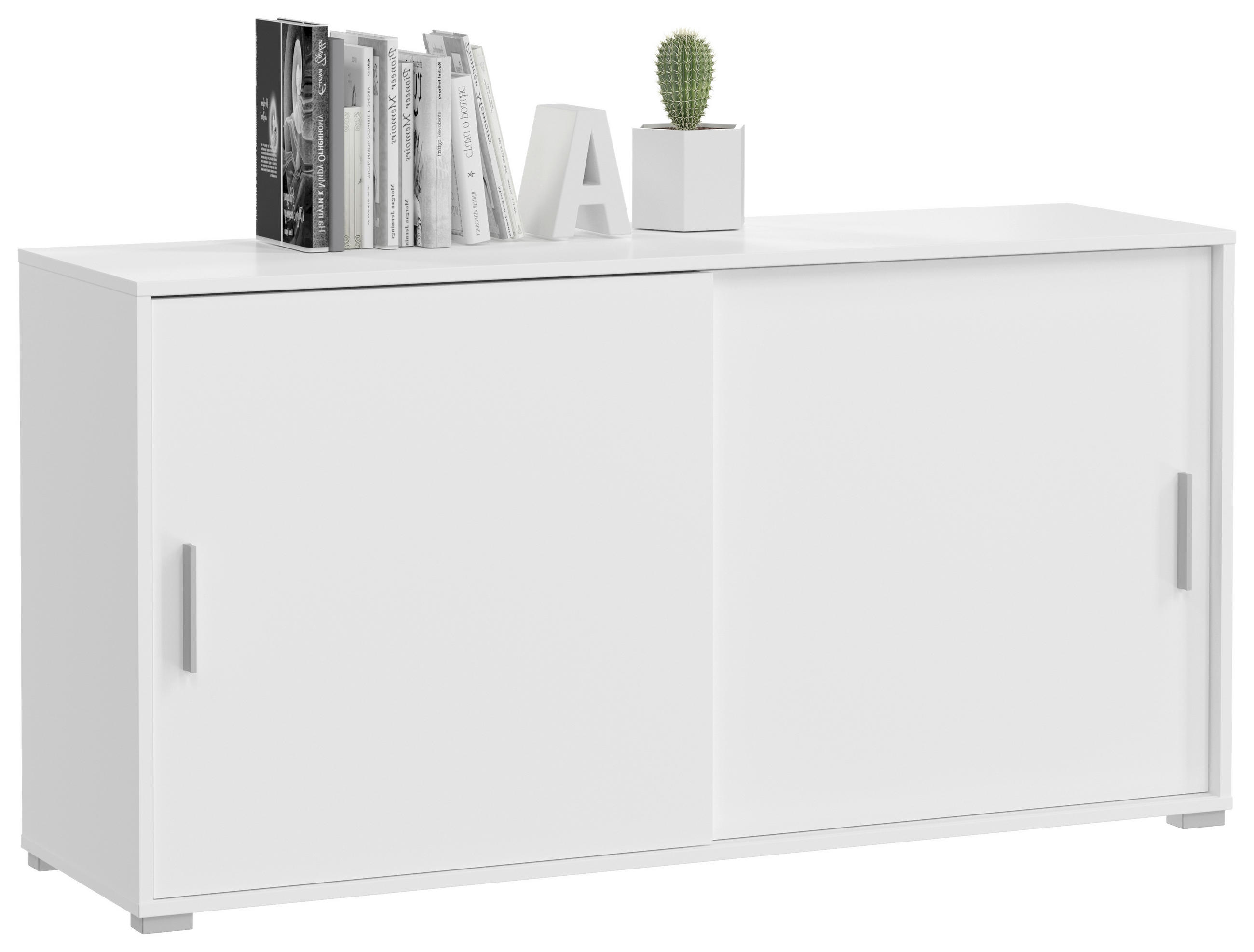 AKTENSCHRANK 134/72/40 cm - Weiß, MODERN, Holzwerkstoff (134/72/40cm) - MID.YOU
