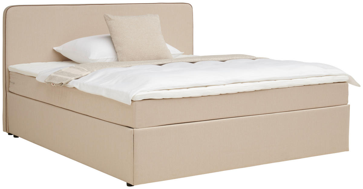 BOX KREVET    160/200 cm  - bež, Konvencionalno, drvo/tekstil (160/200cm) - P & B
