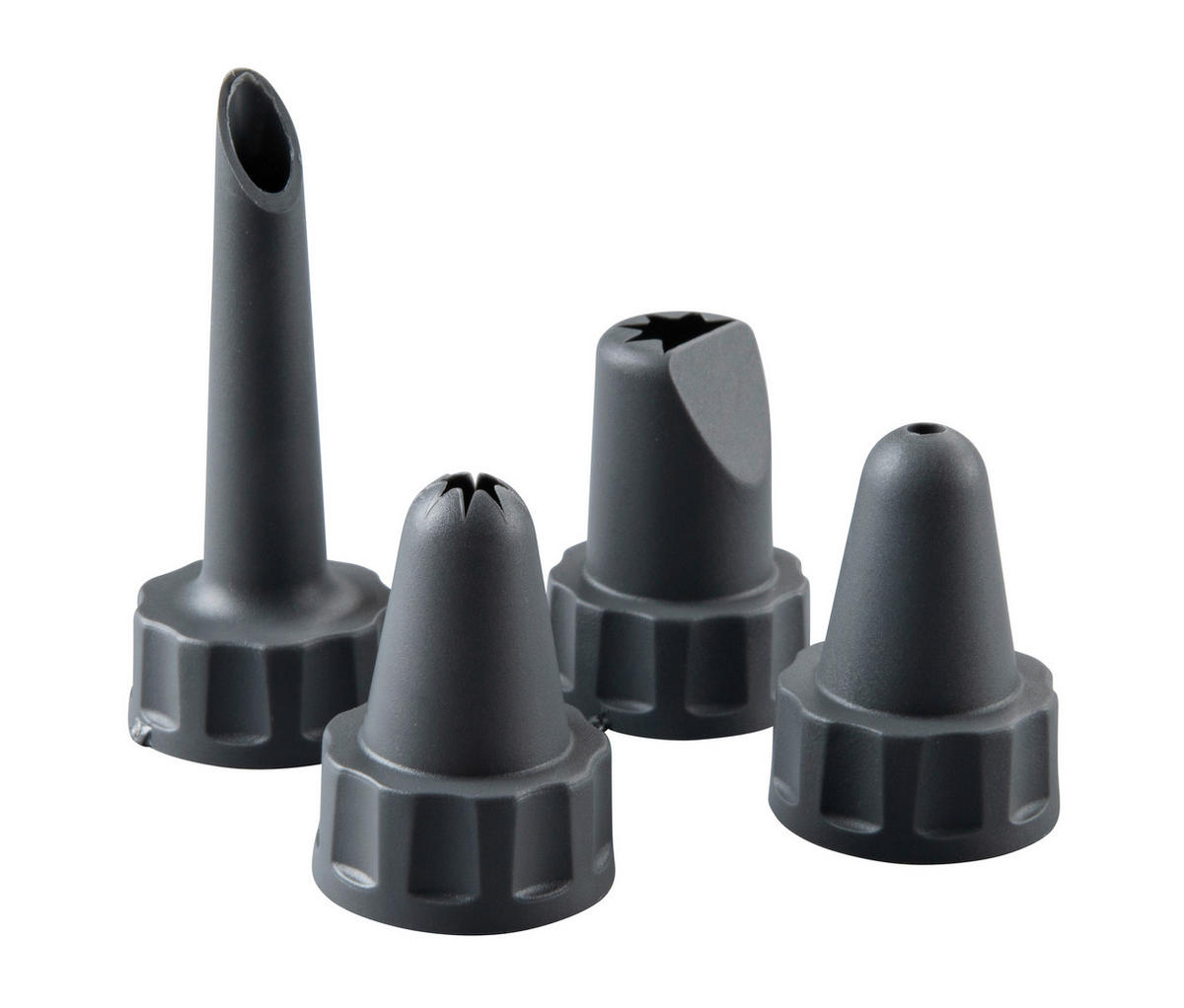TORTADÍSZÍTŐ HABZSÁK - fehér/szürke, Basics, műanyag/textil (31cm) - Dr.Oetker