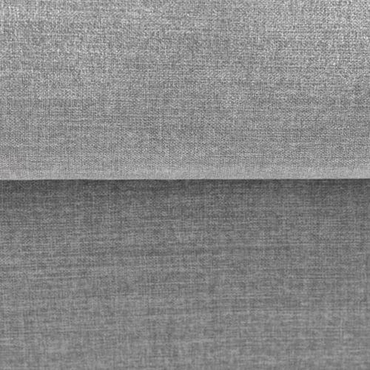 LIEGE in Flachgewebe Grau  - Wengefarben/Grau, Konventionell, Holz/Textil (206/80/94cm) - Joka