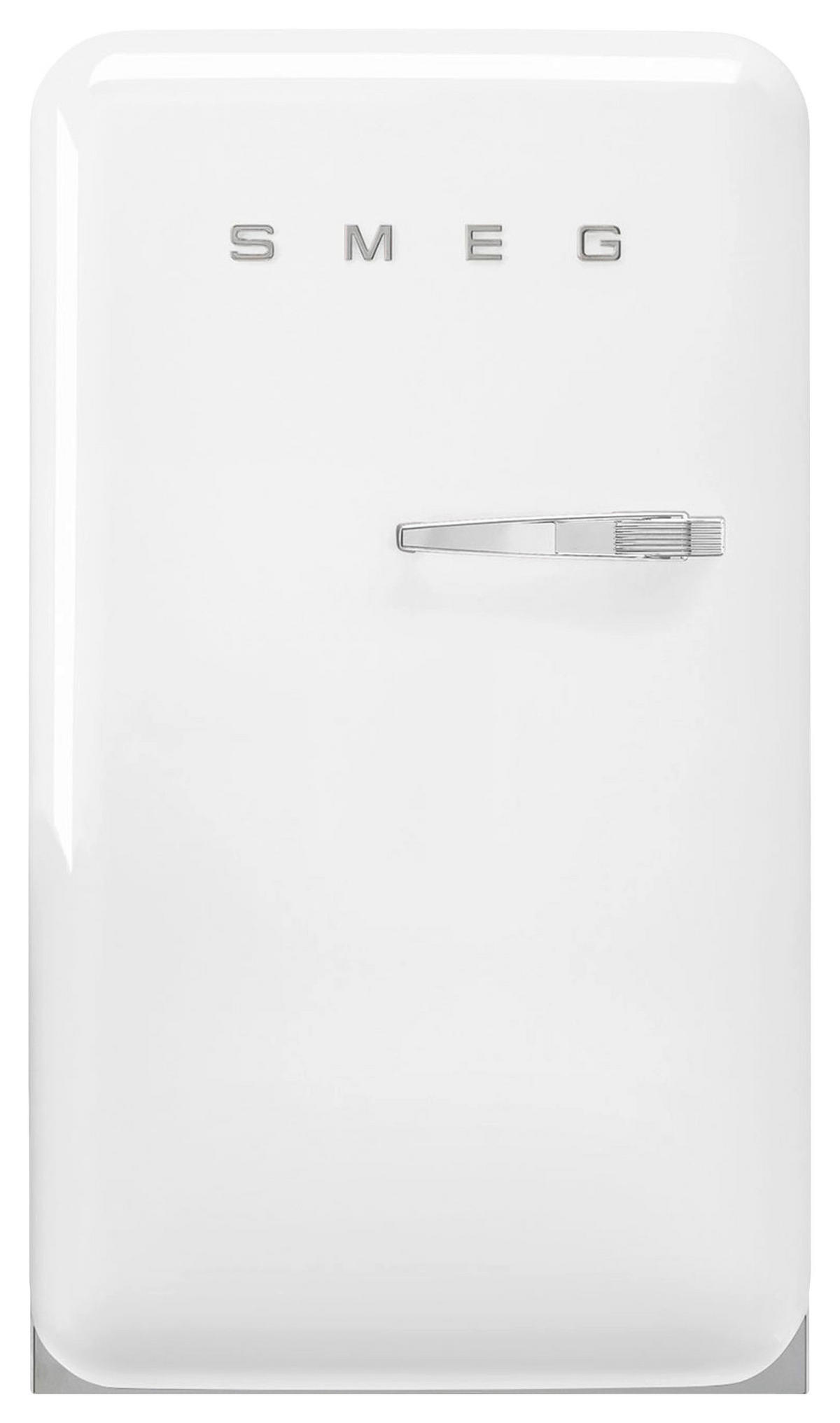 KÜHLSCHRANK 54,5/97-98/70,1 cm FAB10LWH6  - Weiß Hochglanz, Basics, Glas/Metall (54,5/97-98/70,1cm) - SMEG