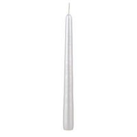 SVIEČKA V TVARE SLZY - biela, Basics, prírodné materiály (2.2/24/2.2cm)