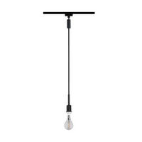 SCHIENENSYSTEM-HÄNGELEUCHTE Urail 132 cm   - Schwarz, Basics, Kunststoff/Metall (132cm) - Paulmann