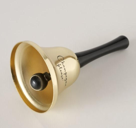 BORDSKLOCKA   - guldfärgad, Basics (7,5/13,5cm)