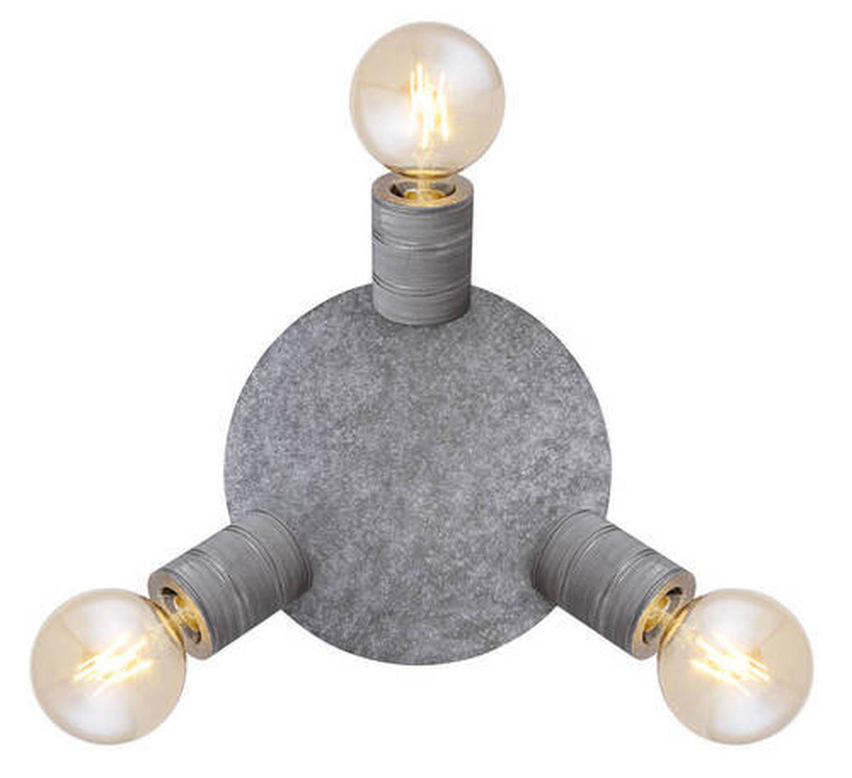 STROPNI REFLEKTOR        28/16 cm      E27 - srebrne barve, Basics, kovina (28/16cm) - Globo