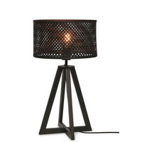 TISCHLEUCHTE GOOD&MOJO  32/53/32 cm   - Schwarz, Trend (32/53/32cm) - Good & Mojo