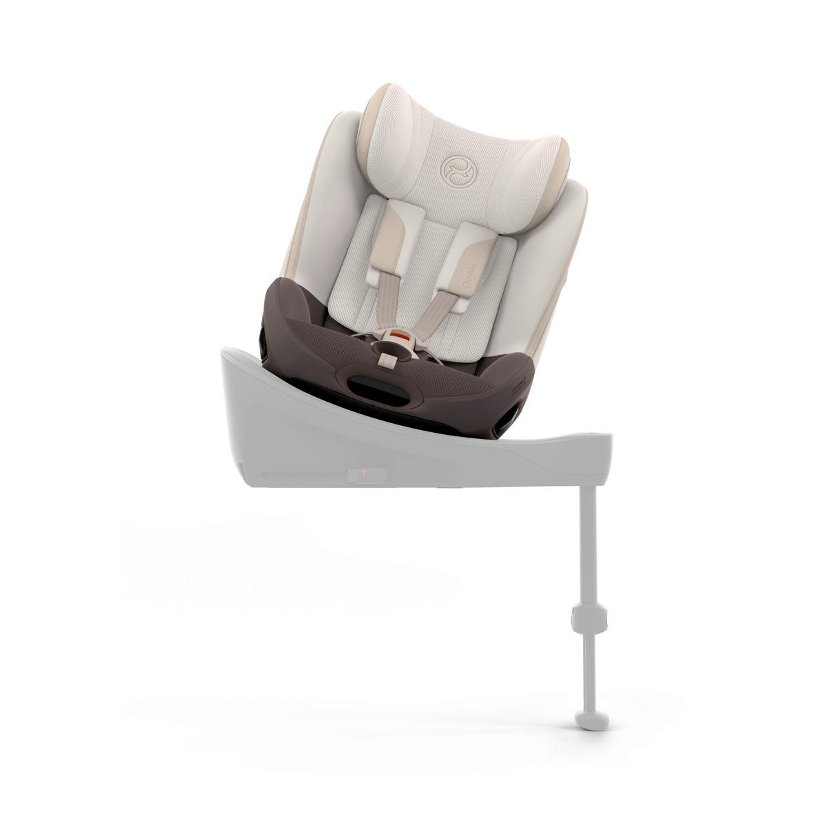 REBOARDER-KINDERSITZ Sirona S Style Amber Brown  - Hellbraun, Basics, Kunststoff/Textil (53/45,5/49,5cm) - cybex PLATINUM