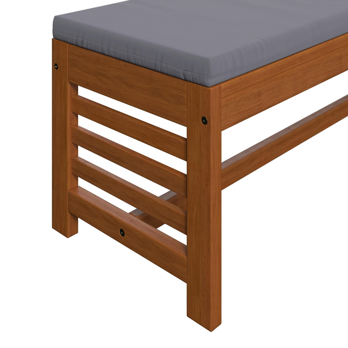 GARTENSET 6-teilig  - Grau/Akaziefarben, Natur, Holz (150/300/90/79cm) - Ambia Garden